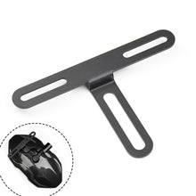 Load image into Gallery viewer, Motorcycle Electric Vehicle Mudguard Iron License Bracket Plate Holder Equipment Accessories Brackets for MAX/C90/F90 UQI
