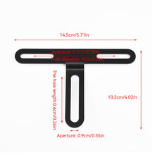 Load image into Gallery viewer, Motorcycle Electric Vehicle Mudguard Iron License Bracket Plate Holder Equipment Accessories Brackets for MAX/C90/F90 UQI
