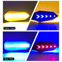 Load image into Gallery viewer, 2Pcs LED Motorcycle Turn Signal Lamp Sequential Flowing Flash Indicator Lights Running Light Motorcycle Tail Lights
