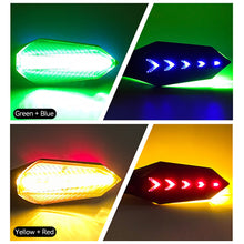Load image into Gallery viewer, 2Pcs LED Motorcycle Turn Signal Lamp Sequential Flowing Flash Indicator Lights Running Light Motorcycle Tail Lights
