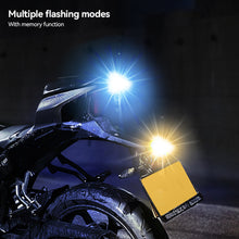 Load image into Gallery viewer, 7 Colors Car Motorcycle Wireless Remote Control Strobe Light LED Warning Lamp Triangle Navigation Lights
