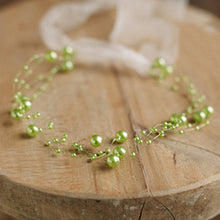 Load image into Gallery viewer, Newborn Photography Props Toddler Girls Pearl Headband Baby Photoshoots Posing Photo Tieback Princess Hair Accessories
