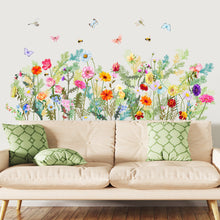 Load image into Gallery viewer, DIY Wall Decals Mural PVC Wall Stickers Flowers Wall Stickers for Living Room Bedroom Kitchen Home Decor Wallpaper
