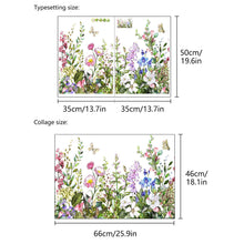 Load image into Gallery viewer, DIY Wall Decals Mural PVC Wall Stickers Flowers Wall Stickers for Living Room Bedroom Kitchen Home Decor Wallpaper
