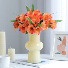 Load image into Gallery viewer, Artificial Narcissus Flower Bouquet Indoor Furniture Table Decoration Fake Flower Wedding Scene Shooting Props Daffodil
