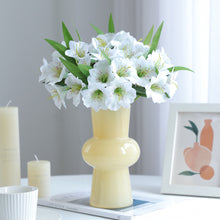 Load image into Gallery viewer, Artificial Narcissus Flower Bouquet Indoor Furniture Table Decoration Fake Flower Wedding Scene Shooting Props Daffodil
