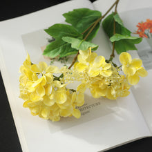 Load image into Gallery viewer, Artificial Flowers Hydrangea Bouquet Wedding Decoration Fake Flower Craft Home Room Vase Decor Accessories Center Table Ornament
