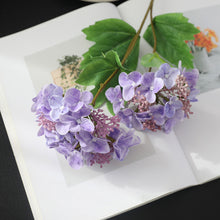 Load image into Gallery viewer, Artificial Flowers Hydrangea Bouquet Wedding Decoration Fake Flower Craft Home Room Vase Decor Accessories Center Table Ornament
