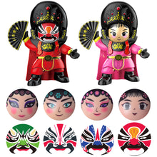 Load image into Gallery viewer, Sichuan Opera Face Changing Dolls China Chinese Style Fortune Faces Change Makeup Crafts Ornament Children's Toy New Year Gifts
