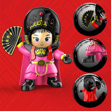 Load image into Gallery viewer, Sichuan Opera Face Changing Dolls China Chinese Style Fortune Faces Change Makeup Crafts Ornament Children's Toy New Year Gifts

