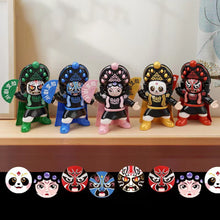 Load image into Gallery viewer, Sichuan Opera Face Changing Dolls Panda Chinese Style Fortune Faces Change Makeup Crafts Ornament Children's Toy New Year Gifts
