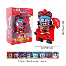 Load image into Gallery viewer, Sichuan Beijing Opera Face Changing Dolls Chinese Style Fortune Faces Change Makeup Crafts Ornament Children's Toy New Year Gifts
