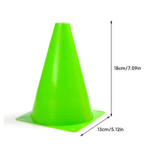 Load image into Gallery viewer, Sports Football Training Mark Bucket Cone Basketball Training Equipment Equipped With Cone Bucket Traffic Sign Safety Obstacle Bucket
