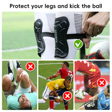 Load image into Gallery viewer, 1 Pair Adult Soft Football Shin Pads Soccer Guards Sports Leg Skin Guard Protector Football Supplies Equipment
