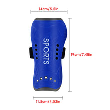 Load image into Gallery viewer, 1 Pair Adult Soft Football Shin Pads Soccer Guards Sports Leg Skin Guard Protector Football Supplies Equipment
