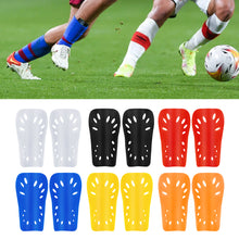 Load image into Gallery viewer, 1 Pair Professional Soccer Shin Pads Cuish Plate Soft Football Shin Guard Pads Leg Protector Pads Sports Protective Equipment

