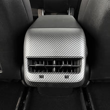 Load image into Gallery viewer, Car Rear Air Vent Outlet Cover Interior Rear Air Outlet Cover Back Vent Cover For Tesla Model 3 2017-2022 Model Y 2019-2022
