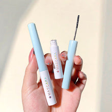 Load image into Gallery viewer, Fine Brush Head Eye Black Waterproof Sweat Proof Non Smudging Stretching Curling Non Fading Mascara Priming and Styling Liquid

