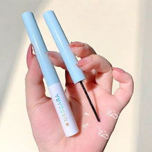 Load image into Gallery viewer, Fine Brush Head Eye Black Waterproof Sweat Proof Non Smudging Stretching Curling Non Fading Mascara Priming and Styling Liquid
