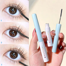 Load image into Gallery viewer, Fine Brush Head Eye Black Waterproof Sweat Proof Non Smudging Stretching Curling Non Fading Mascara Priming and Styling Liquid
