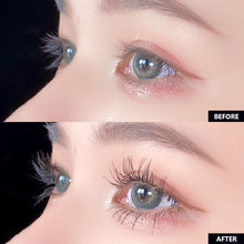 Load image into Gallery viewer, Fine Brush Head Eye Black Waterproof Sweat Proof Non Smudging Stretching Curling Non Fading Mascara Priming and Styling Liquid
