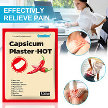 Load image into Gallery viewer, 8pcs/bag Neck Pian Relief Shoulder Pain Hyperostosis Capsicum Plaster-hot Strain Sprain Scciatica Relief Pain Relief Plaster Health Care
