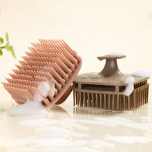 Load image into Gallery viewer, Soft Hair Comb Household Meridian Multi Color Square Massage Hair Brush Household Hair Comb Shower Massage Hollowed Out Hair Brush
