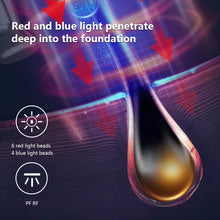 Load image into Gallery viewer, Mino Scalp Applicator EMS Micro Current Hair Care Liquid Essence Introduced Into The Red Light Electric Massage Drug Guide Comb
