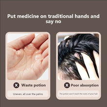 Load image into Gallery viewer, Portable Mini Essential Oil Liquid Guiding Massager Scalp Applicator Liquid Comb Massage Comb Anti Hair Loss Scalp Care Tools
