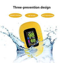 Load image into Gallery viewer, Hexin Chongdian Pulse Oximeter Pulse Oximeter TFT Finger Clip Household Heart Rate Detection Pulse Oximeter Health Care
