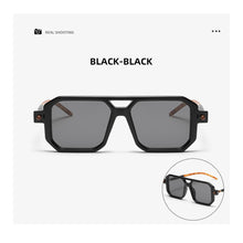 Load image into Gallery viewer, Square Fashion Sunglasses Cool Oversized Sunglasses for Women Men Fashion Party Vacation Driving Eyewear Ornaments Glasses

