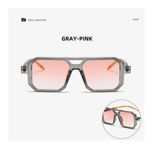 Load image into Gallery viewer, Square Fashion Sunglasses Cool Oversized Sunglasses for Women Men Fashion Party Vacation Driving Eyewear Ornaments Glasses
