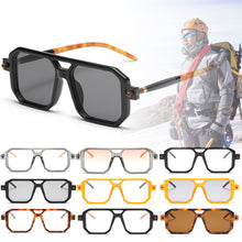 Load image into Gallery viewer, Square Fashion Sunglasses Cool Oversized Sunglasses for Women Men Fashion Party Vacation Driving Eyewear Ornaments Glasses
