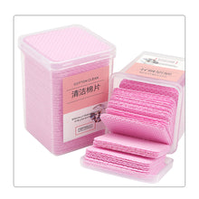 Load image into Gallery viewer, 200Pcs Lint-Free Paper Cotton Wipes Eyelash Extension Glue Remover Pads Lashes Grafting Cleaning Glue Mouth Wipe Makeup Tool
