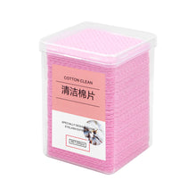 Load image into Gallery viewer, 200Pcs Lint-Free Paper Cotton Wipes Eyelash Extension Glue Remover Pads Lashes Grafting Cleaning Glue Mouth Wipe Makeup Tool
