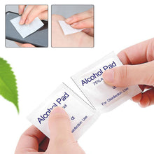 Load image into Gallery viewer, 100/50pcs Disposable Alcohol Cotton Pads Disinfectant Wipe Alcohol Tablets Home Outdoor Cleaning Care Tools
