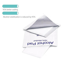 Load image into Gallery viewer, 100/50pcs Disposable Alcohol Cotton Pads Disinfectant Wipe Alcohol Tablets Home Outdoor Cleaning Care Tools
