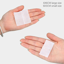 Load image into Gallery viewer, 100/50pcs Disposable Alcohol Cotton Pads Disinfectant Wipe Alcohol Tablets Home Outdoor Cleaning Care Tools
