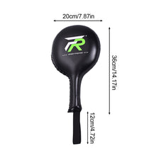Load image into Gallery viewer, 1PC PU Boxing Table Tennis Speed Target Muay Thai Kickboxing Hand Target Shield Attack And Defense Lifting Speed Training Target
