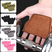 Load image into Gallery viewer, 1Pair Trapezoidal Four-Finger Fitness Hand Guard Anti-Slip Wear-Resistant Strength Training Weight Lifting Hard Pull Fitness Auxiliary Grip Strap
