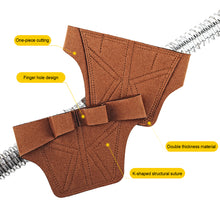Load image into Gallery viewer, 1Pair Trapezoidal Four-Finger Fitness Hand Guard Anti-Slip Wear-Resistant Strength Training Weight Lifting Hard Pull Fitness Auxiliary Grip Strap
