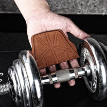 Load image into Gallery viewer, 1Pair Trapezoidal Four-Finger Fitness Hand Guard Anti-Slip Wear-Resistant Strength Training Weight Lifting Hard Pull Fitness Auxiliary Grip Strap
