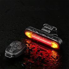 Load image into Gallery viewer, 1PC LED Remote Control Steering High-Lighted Bicycle Taillights USB Charging Night Riding Safety Warning Light Riding Equipment
