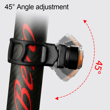 Load image into Gallery viewer, 1PC LED Remote Control Steering High-Lighted Bicycle Taillights USB Charging Night Riding Safety Warning Light Riding Equipment

