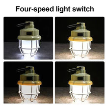 Load image into Gallery viewer, Portable Outdoor Retro Pine Cone Camping Light Multi-Functional Powerbank Tent Ceiling Atmosphere Light With Hook USB Charging
