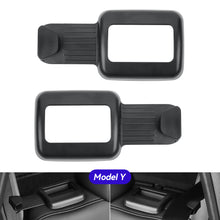 Load image into Gallery viewer, 2Pcs Car Seat Belt Fixing Bracket Rear Seat Belt Limiter Protective Cover Interior Accessories for Tesla Model Y 2022-23
