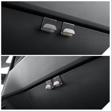 Load image into Gallery viewer, 2Pcs Car Glove Box Hidden Hooks Passenger Purse Bag Hanger Hat Holder Interior Storage Umbrella Auto Accessories For Tesla Highland Model 3 2023 Model S X
