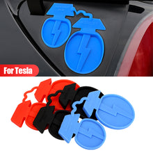 Load image into Gallery viewer, 2Pcs/Set Car Silicone Charging Port Waterproof Cover Charger Hole Protector Dustproof Cap for Tesla Model Y/3
