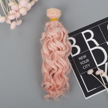 Load image into Gallery viewer, 1/3 1/4 1/6 BJD Dolls Long Hair High Temperature Fiber Soft Silk Doll Wig Multi-color Doll's Accessories
