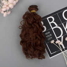 Load image into Gallery viewer, 1/3 1/4 1/6 BJD Dolls Long Hair High Temperature Fiber Soft Silk Doll Wig Multi-color Doll's Accessories
